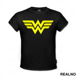 Yellow Logo - Wonder Woman - Majica