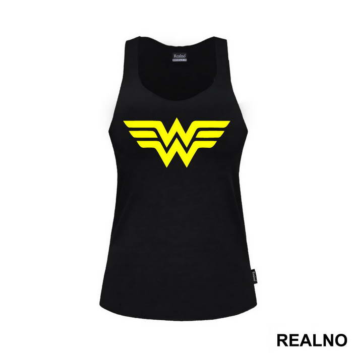 Yellow Logo - Wonder Woman - Majica