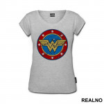 Scratched Shield - Wonder Woman - Majica