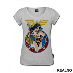 Drawing - Wonder Woman - Majica