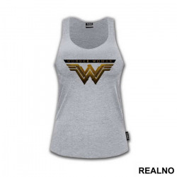 Gold Logo - Wonder Woman - Majica