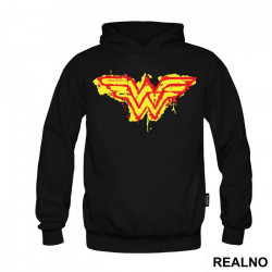 Logo Color Dots Splash - Wonder Woman - Duks