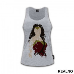 Scratched Portrait - Wonder Woman - Majica