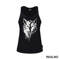 Wolf Head - Illustration - Vuk - Životinje - Majica