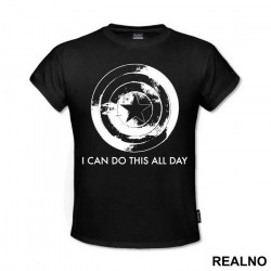 I Can Do This All Day - Shield - Captain America - Avengers - Majica I Can Do This All Day - Shield - Captain America - Avengers - Majica