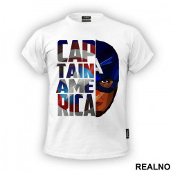 Head - Captain America - Avengers - Majica Head - Captain America - Avengers - Majica