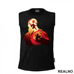 Orange - Fight - God Of War - Majica