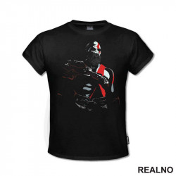 Kratos Outline - God Of War - Majica Kratos Outline - God Of War - Majica