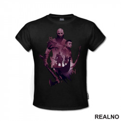 Purple - Ship - God Of War - Majica