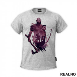 Purple - Ship - God Of War - Majica