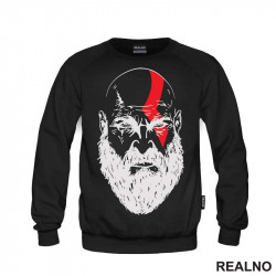 Outline - Face - Kratos - God Of War - Duks