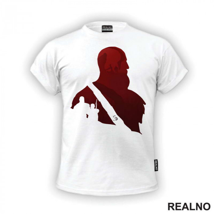 Red Silhouette - God Of War - Majica