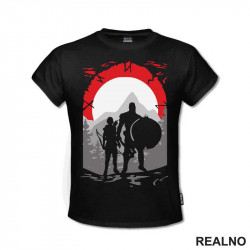 Mountains - God Of War - Majica