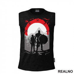 Mountains - God Of War - Majica