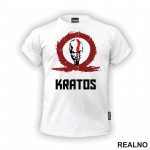 Kratos - Face And Omega - God Of War - Majica