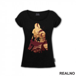 Kratos - Double Exposure - God Of War - Majica Kratos - Double Exposure - God Of War - Majica