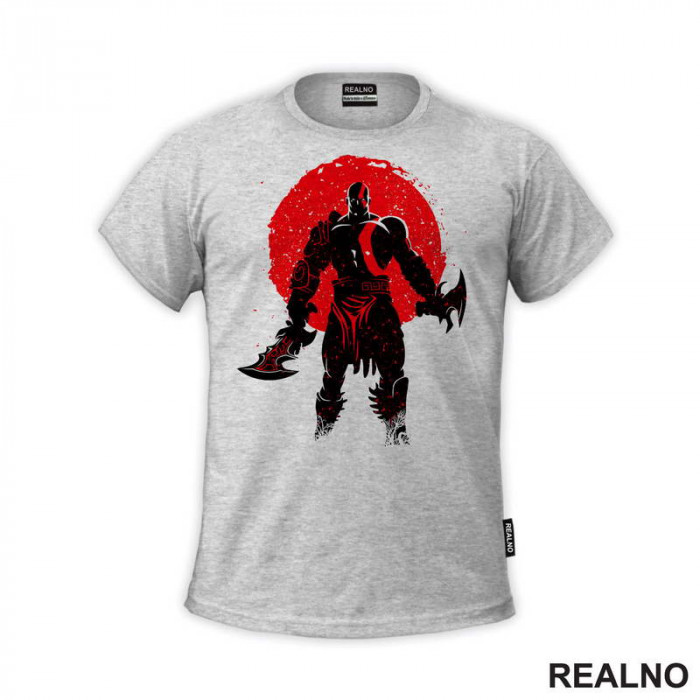 Red Moon - Kratos - God Of War - Majica