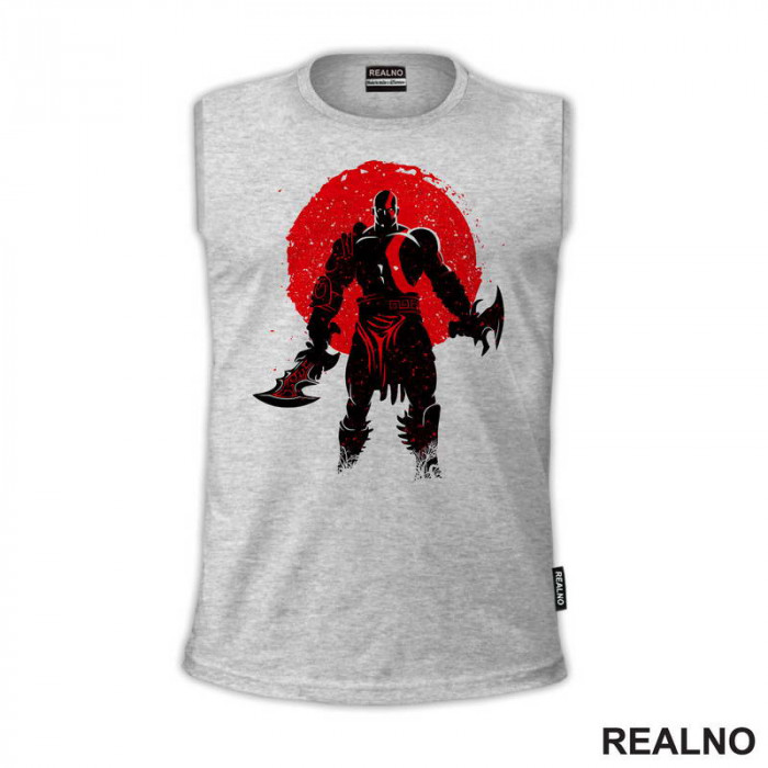 Red Moon - Kratos - God Of War - Majica