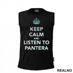 Keep Calm And Listen To Pantera - Muzika - Majica