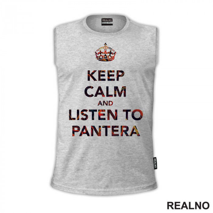 Keep Calm And Listen To Pantera - Muzika - Majica