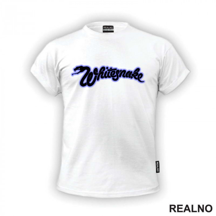 Whitesnake - Glowing Logo - Muzika - Majica