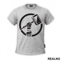 Mjölnir And Hand - Thor - Majica Mjölnir And Hand - Thor - Majica