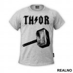 Logo - Mjölnir - Thor - Majica
