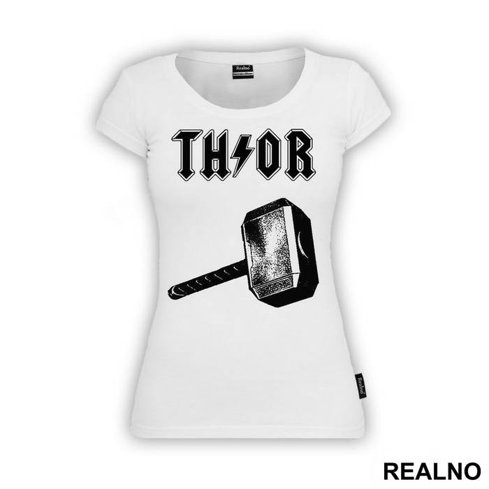 Logo - Mjölnir - Thor - Majica