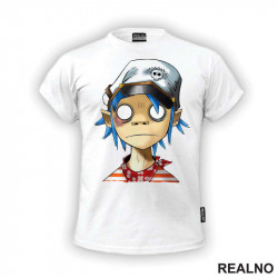 Gorillaz - 2-D - Cap - Muzika - Majica