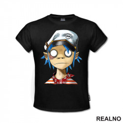 Gorillaz - 2-D - Cap - Muzika - Majica