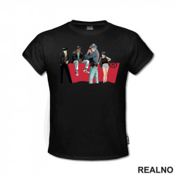 Gorillaz - Drawing - Muzika - Majica