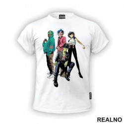 Gorillaz - Standing - Muzika - Majica