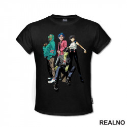 Gorillaz - Standing - Muzika - Majica