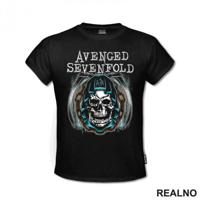 Avenged Sevenfold - Blue - Muzika - Majica