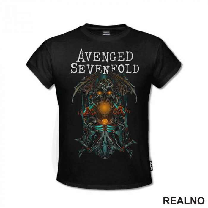 Avenged Sevenfold - Glowing - Muzika - Majica