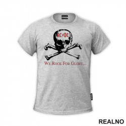 AC - DC - We Rock For Glory - Muzika - Majica