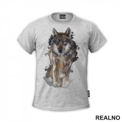 Wolf - Watercolor Painting - Vuk - Životinje - Majica