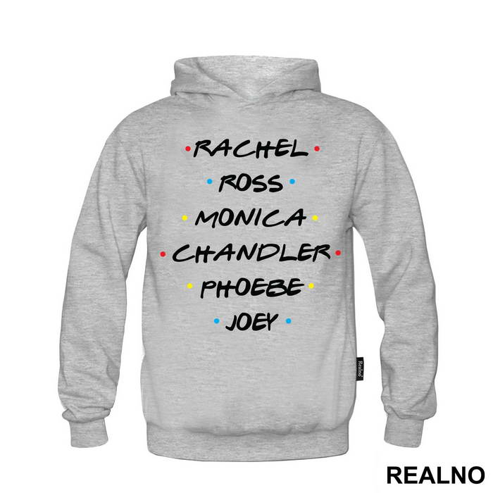 Rachel, Ross, Monica, Chandler, Phoebe, Joey - Friends - Prijatelji - Duks