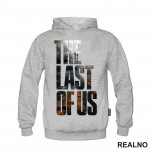 Ellie And Joel - Logo - Walking At Ruined City - The Last Of Us - Duks