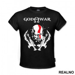 Logo And Kratos - God Of War - Majica