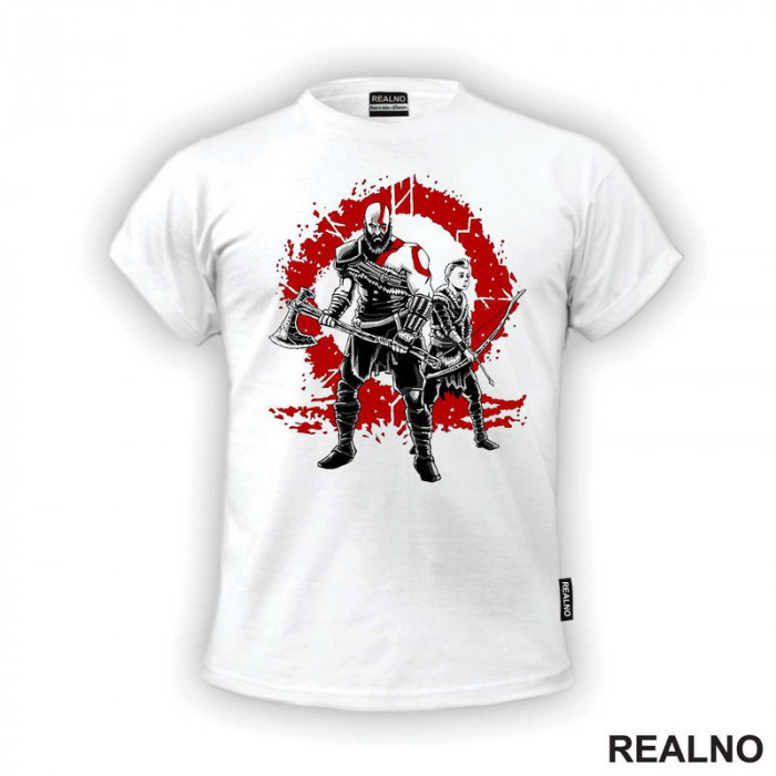 Kratos And Atreus - God Of War - Majica