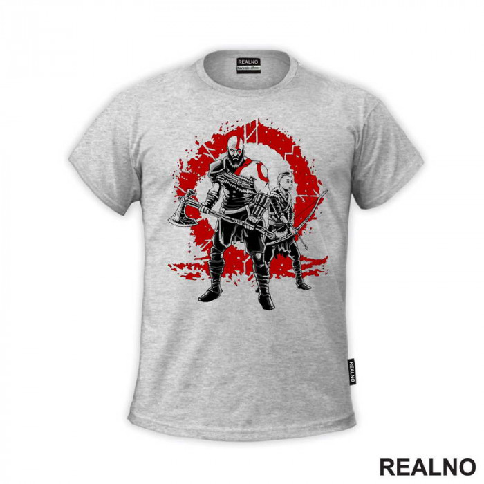 Kratos And Atreus - God Of War - Majica