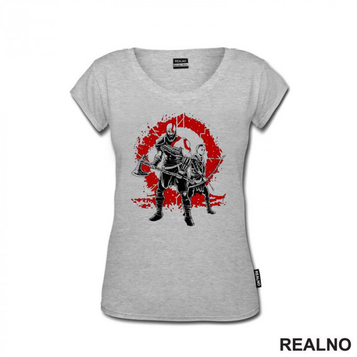 Kratos And Atreus - God Of War - Majica