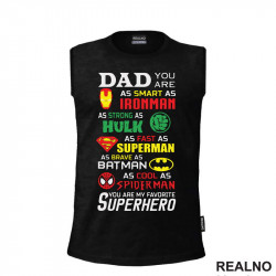 Dad - Superhero - Mama i Tata - Ljubav - Majica