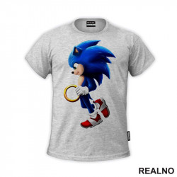 With Golden Ring - Sonic - Majica