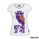 King James - Purple - NBA - Košarka - Majica