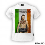 Portrait And The Flag - Conor McGregor - MMA - Majica