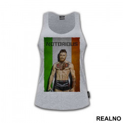 Portrait And The Flag - Conor McGregor - MMA - Majica