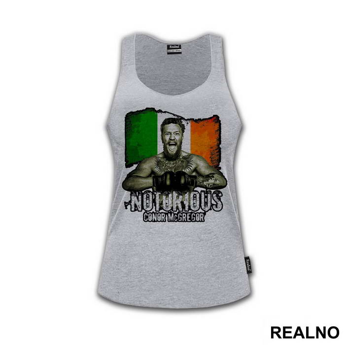 Picture And The Ireland Flag - Conor McGregor - MMA - Majica