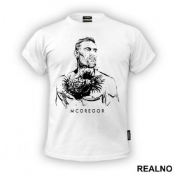 OUTLET - Bela muška majica veličine XS - Connor OUTLET - Bela muška majica veličine XS - Connor